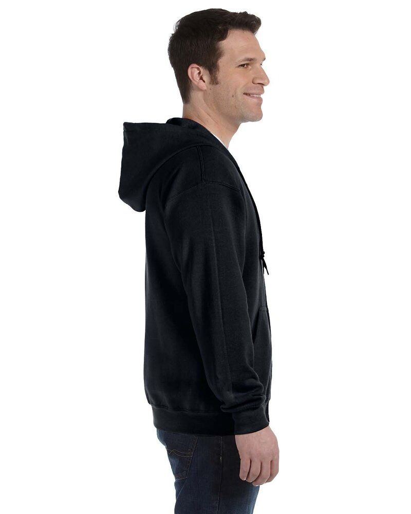 Gildan 18600 - FULL ZIP HOODED SWEATSHIRT 8 oz.