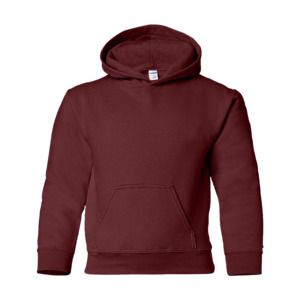 Gildan 18500B - YOUTH HOODED SWEATSHIRT 8 oz. Maroon