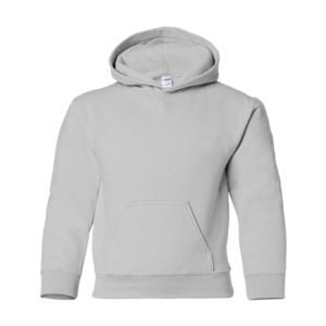 Gildan 18500B - YOUTH HOODED SWEATSHIRT 8 oz. Sport Grey