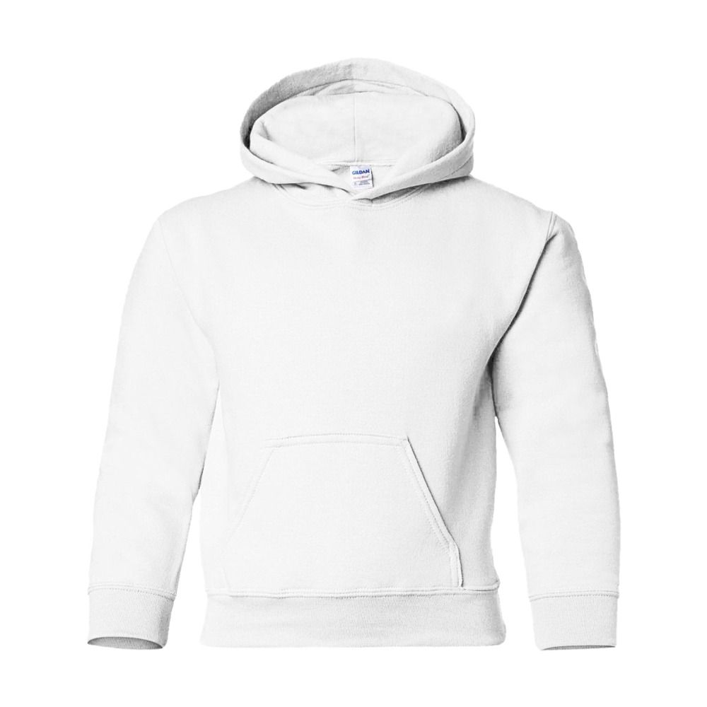 Gildan 18500B - YOUTH HOODED SWEATSHIRT 8 oz.