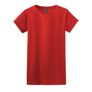 Gildan 64000L - Fitted Ring Spun T-Shirt FOR WOMEN