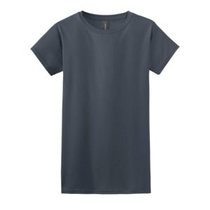 Gildan 64000L - Fitted Ring Spun T-Shirt FOR WOMEN Charcoal