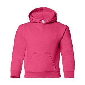 Gildan 18500B - YOUTH HOODED SWEATSHIRT 8 oz. Heliconia