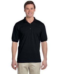 Gildan 8800 - S/S Jersey Polo Black