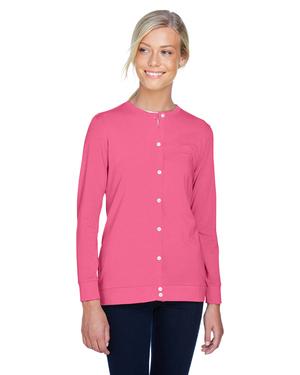 Devon & Jones DP181W - Perfect Fit Ladies Ribbon Cardigan