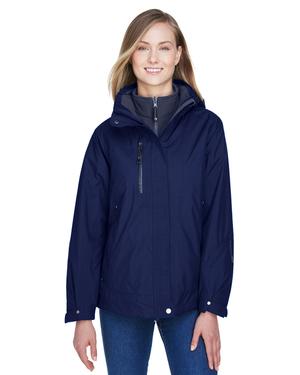 Ash City North End 78178 - Caprice Ladies 3-In-1 Jacket With Soft Shell Liner 