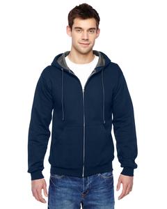 Fruit of the Loom SF73R - 7.2 oz. Sofspun Full-Zip Hooded Sweatshirt J. Navy