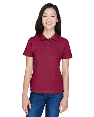 Harriton M200W - Ladies 6 oz. Ringspun Cotton Piqué Short-Sleeve Polo