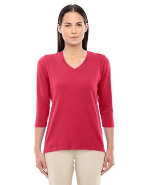 Devon & Jones DP184W - Ladies Perfect Fit Bracelet Length V-Neck Top