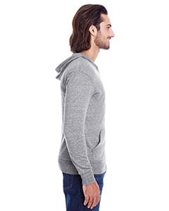 Threadfast 302Z - Unisex Triblend Full-Zip Light Hoodie