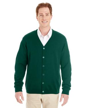 Harriton M425 - Mens Pilbloc V-Neck Button Cardigan Sweater