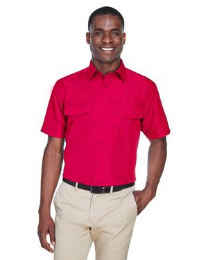 Harriton M580 - Mens Key West Short-Sleeve Performance Staff Shirt