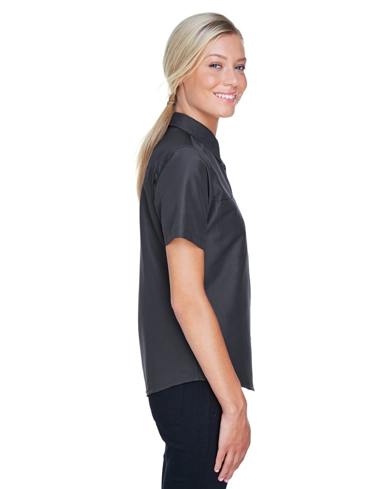 Harriton M580W - Ladies Key West Short-Sleeve Performance Staff Shirt