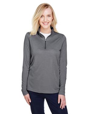 Team 365 TT31HW - Ladies Zone Sonic Heather Performance Quarter-Zip