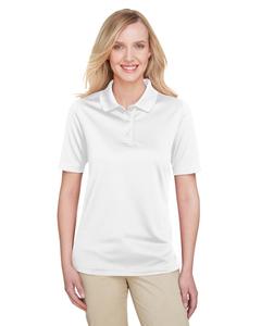 Harriton M348W - Ladies Advantage Snag Protection Plus IL Polo White