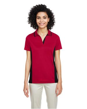 Harriton M386W - Ladies Flash Snag Protection Plus IL Colorblock Polo