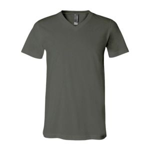 BELLA+CANVAS B3005 - Unisex Jersey Short Sleeve V-Neck Tee Asphalt