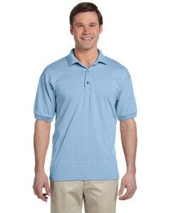 Gildan 8800 - S/S Jersey Polo Light Blue